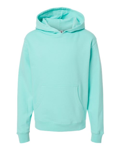 Load image into Gallery viewer, Youth Midweight Hooded Sweatshirt - Mint