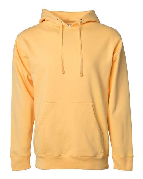 Load image into Gallery viewer, Unisex Midweight Hooded Sweatshirt - Peach