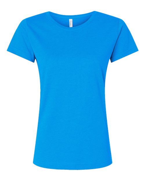 Load image into Gallery viewer, LAT 3516 Women's Fine Jersey Tee - Vintage Turquoise