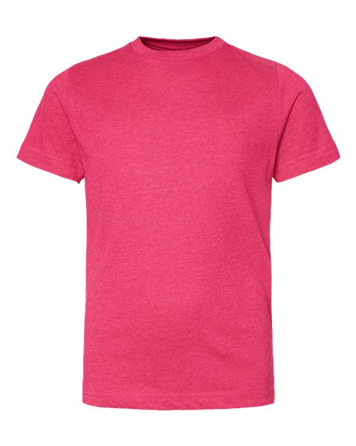 Load image into Gallery viewer, LAT 6101 Youth Fine Jersey Tee - Vintage Hot Pink