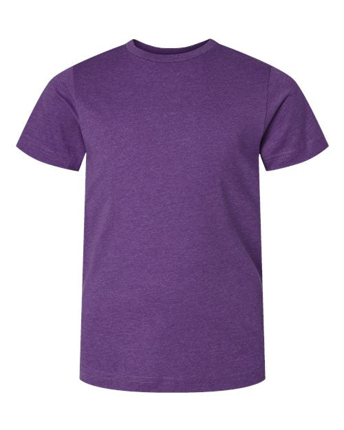 Load image into Gallery viewer, LAT 6101 Youth Fine Jersey Tee - Vintage Purple