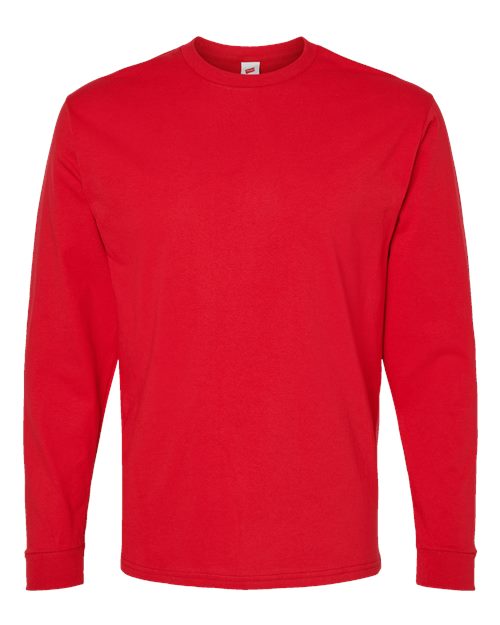 Load image into Gallery viewer, Essential-T Long Sleeve T-Shirt - Athletic Red