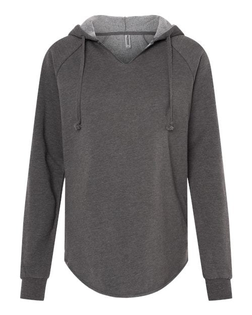 Load image into Gallery viewer, Women’s Lightweight California Wave Wash Hooded Sweatshirt - Shadow