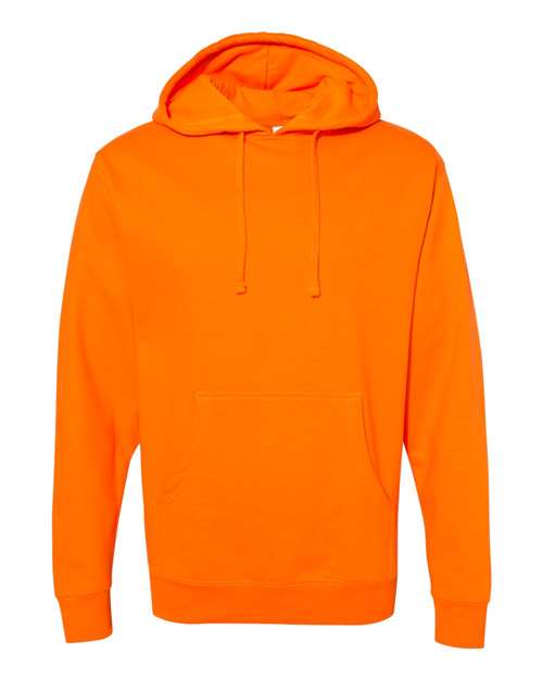 Load image into Gallery viewer, Unisex Midweight Hooded Sweatshirt - Safety Orange