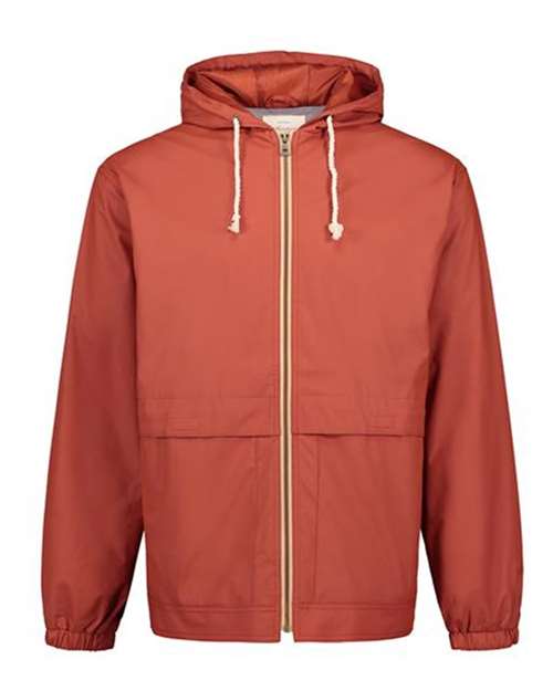 Load image into Gallery viewer, Weatherproof 193910 Unisex Vintage Hooded Rain Jacket - Orange Tea