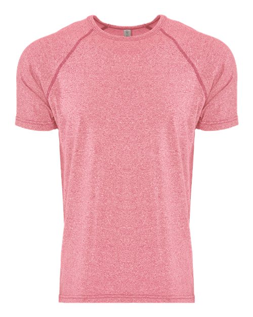 Load image into Gallery viewer, Men's Mock Twist Raglan T-Shirt - Tech Pink