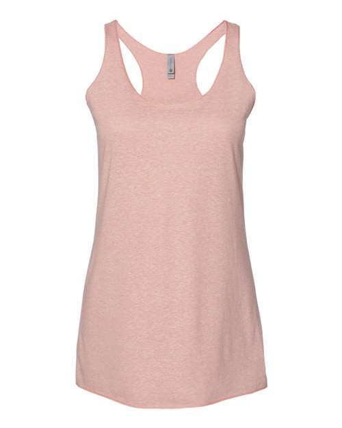 Load image into Gallery viewer, Women’s Triblend Racerback Tank - Desert Pink
