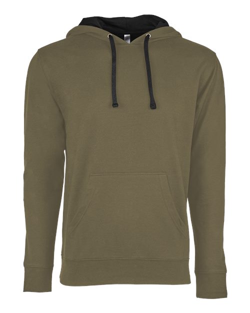 Load image into Gallery viewer, Unisex Laguna Hoodie Sweatshirt - Military Green/ Black