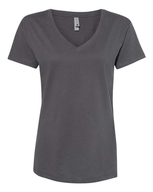 Load image into Gallery viewer, Women’s Cotton V-Neck T-Shirt - Heavy Metal