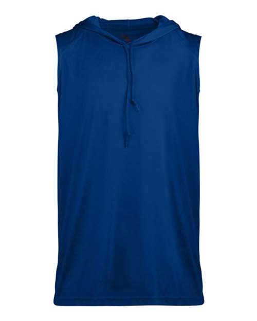 Load image into Gallery viewer, Badger 4108 Men's B-Core Hooded Sleeveless T-Shirt - Royal