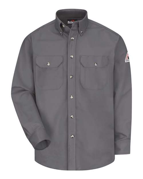 Load image into Gallery viewer, Bulwark SLU2 Men's Midweight Dress Uniform Shirt - Grey