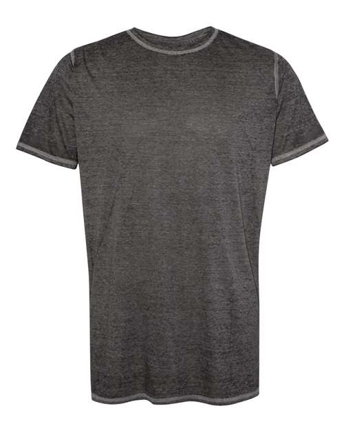 Load image into Gallery viewer, J. America 8115 Unisex Zen Jersey T-Shirt - Twisted Black