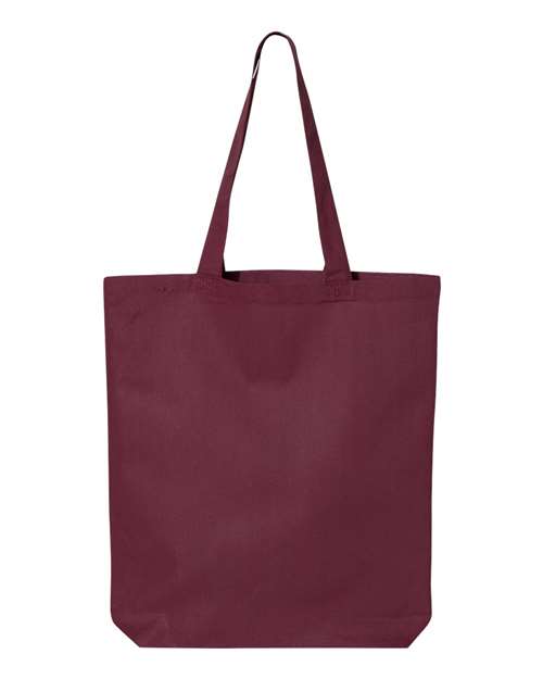 Load image into Gallery viewer, Q-Tees QTBG 12L Economical Tote - Maroon