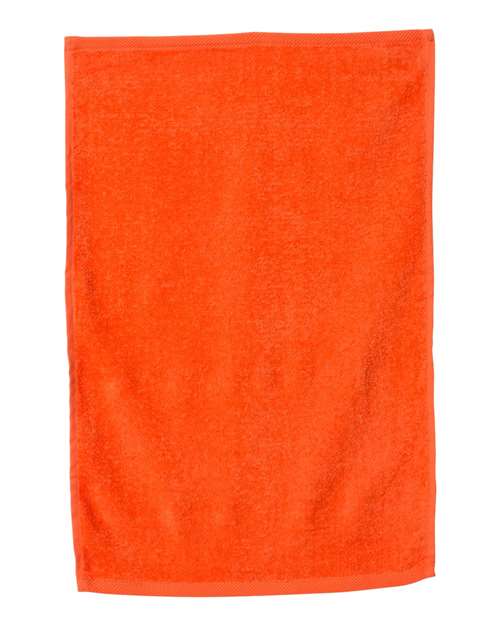 Load image into Gallery viewer, Q-Tees T300 Deluxe Hemmed Hand Towel - Orange