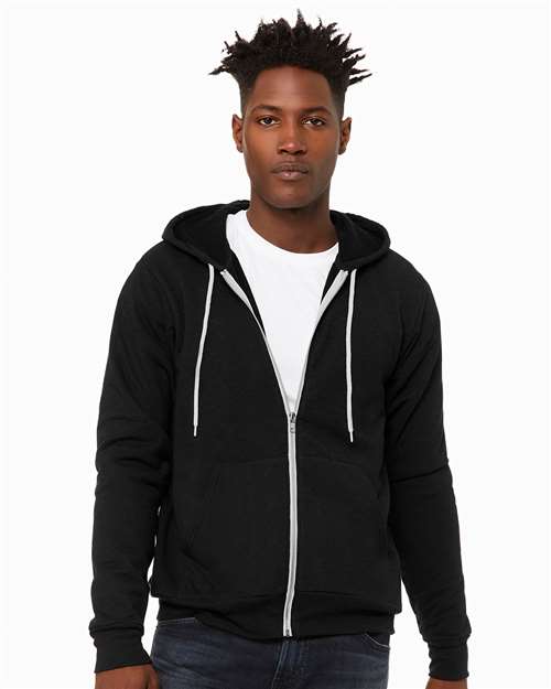 Load image into Gallery viewer, Unisex Sponge Fleece Full-Zip Hoodie Sweatshirt — product photo 7