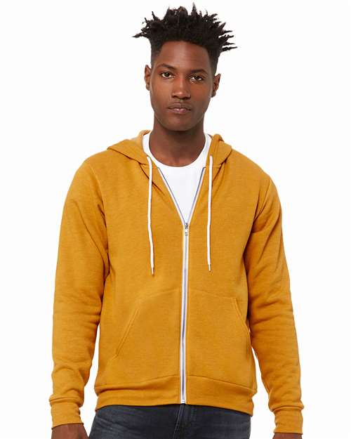 Load image into Gallery viewer, Unisex Sponge Fleece Full-Zip Hoodie Sweatshirt — product photo 23
