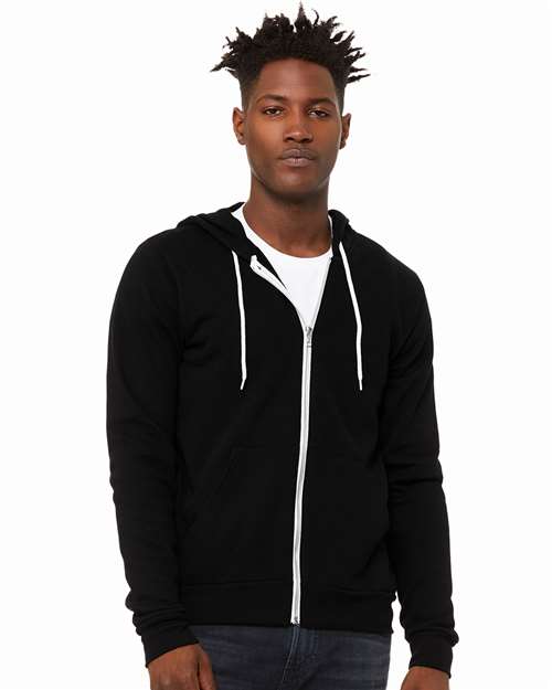 Load image into Gallery viewer, Unisex Sponge Fleece Full-Zip Hoodie Sweatshirt — product photo 12