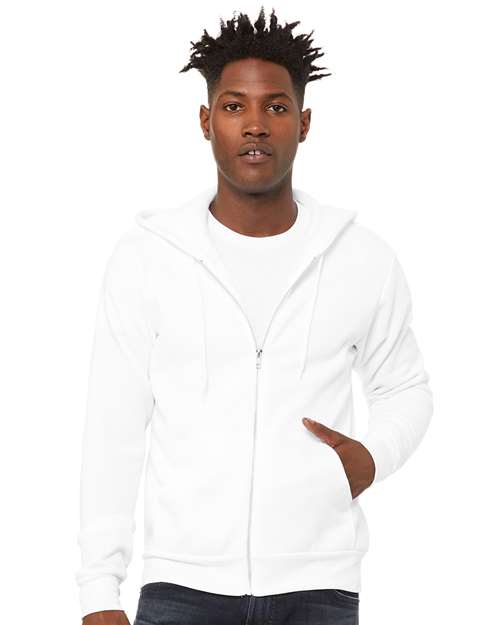 Load image into Gallery viewer, Unisex Sponge Fleece Full-Zip Hoodie Sweatshirt — product photo 14