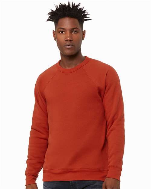 Load image into Gallery viewer, Unisex Sponge Fleece Raglan Crewneck Sweatshirt — product photo 8
