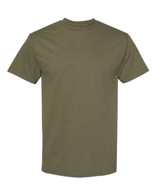 Load image into Gallery viewer, Unisex Heavyweight Cotton Tee - Military Green