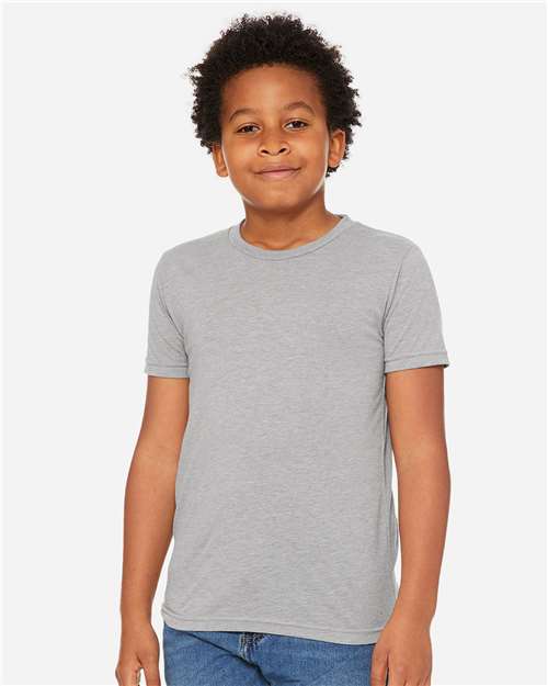 Load image into Gallery viewer, Youth Triblend Tee — product photo 1