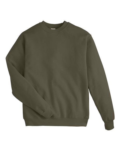 Load image into Gallery viewer, Unisex EcoSmart® Crewneck Sweatshirt - Fatigue Green