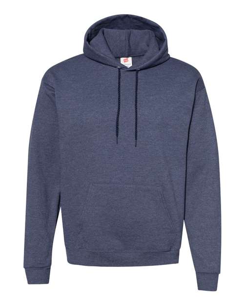 Load image into Gallery viewer, Unisex EcoSmart® Hooded Sweatshirt - Heather Navy