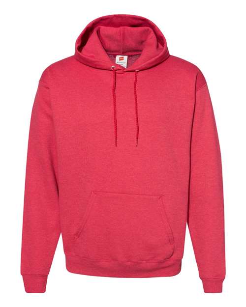 Load image into Gallery viewer, Unisex EcoSmart® Hooded Sweatshirt - Heather Red