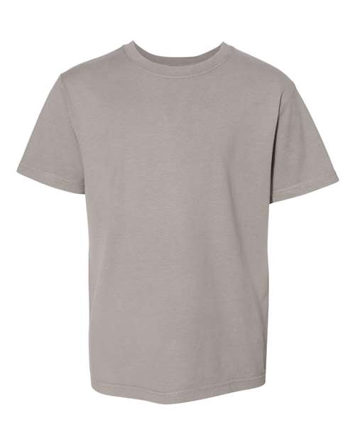 Load image into Gallery viewer, Youth Garment-Dyed T-Shirt - Concrete Grey