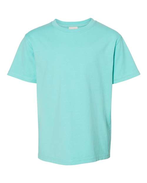 Load image into Gallery viewer, Youth Garment-Dyed T-Shirt - Mint