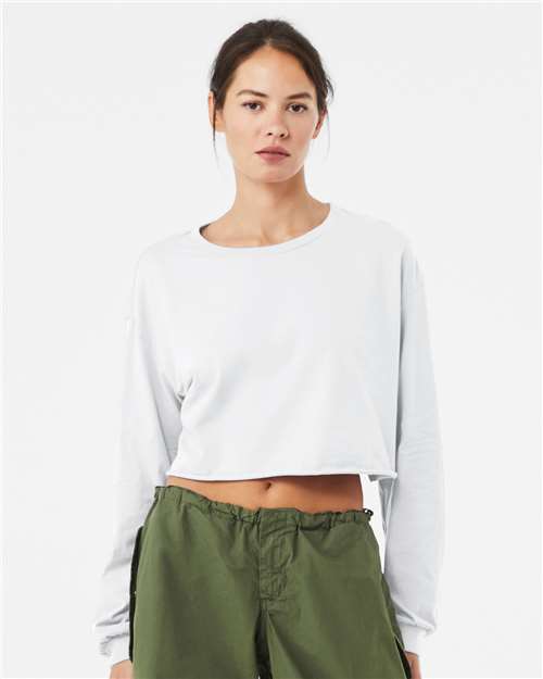 Load image into Gallery viewer, Women's FWD Fashion Crop Long Sleeve Tee — product photo 8