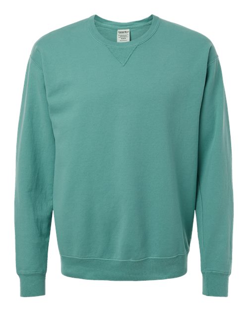 Load image into Gallery viewer, Unisex Garment-Dyed Crewneck Sweatshirt - Spanish Moss