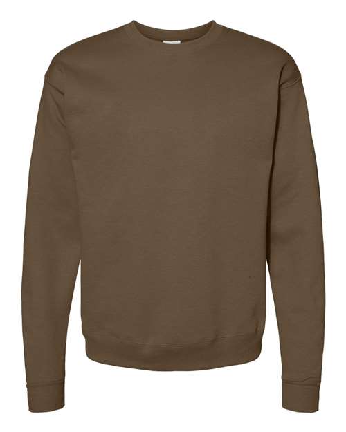 Load image into Gallery viewer, Unisex EcoSmart® Crewneck Sweatshirt - Army Brown