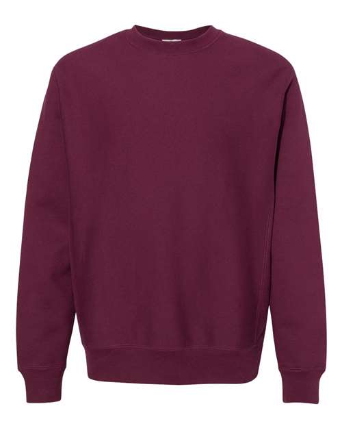Load image into Gallery viewer, Unisex Legend Premium Heavyweight Cross-Grain Crewneck Sweatshirt - Maroon