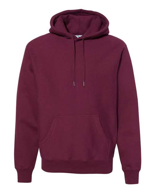 Load image into Gallery viewer, Unisex Legend Premium Heavyweight Cross-Grain Hooded Sweatshirt - Maroon