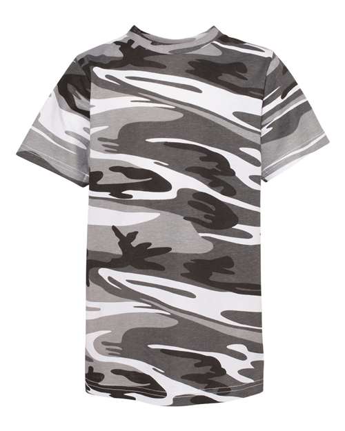 Load image into Gallery viewer, Youth Camouflage T-Shirt - Urban Woodland