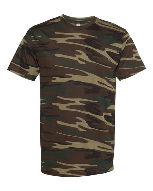 Load image into Gallery viewer, Unisex Camo Tee - Green Woodland