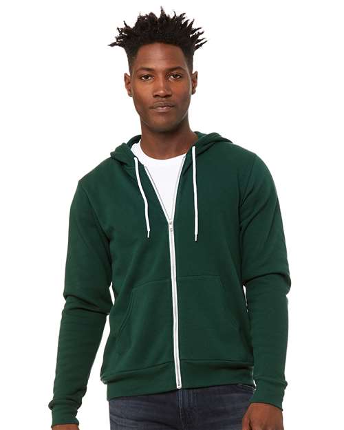 Load image into Gallery viewer, Unisex Sponge Fleece Full-Zip Hoodie Sweatshirt — product photo 15