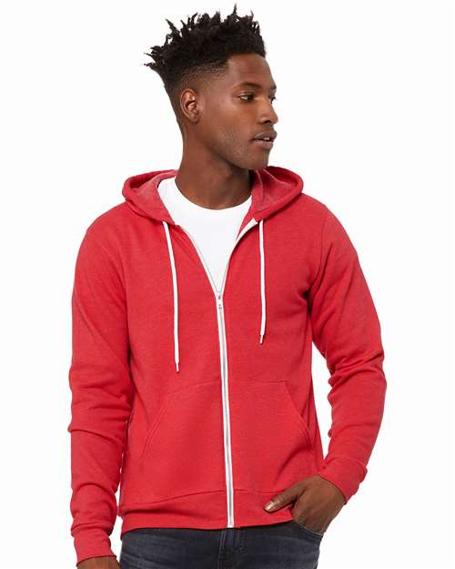 Load image into Gallery viewer, Unisex Sponge Fleece Full-Zip Hoodie Sweatshirt — product photo 25