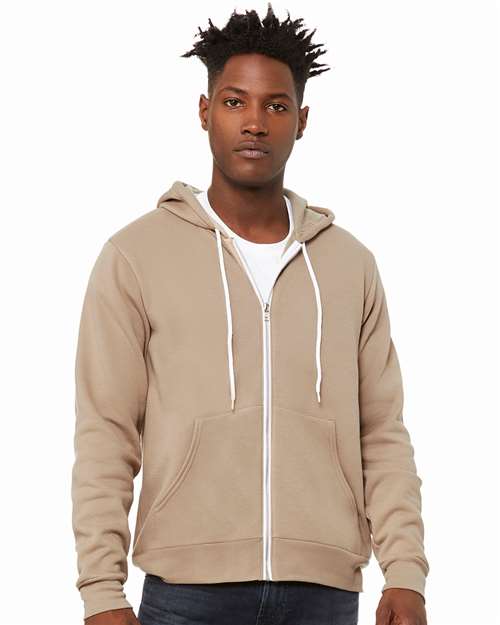 Load image into Gallery viewer, Unisex Sponge Fleece Full-Zip Hoodie Sweatshirt — product photo 42