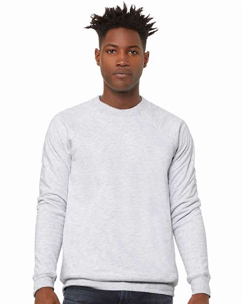Load image into Gallery viewer, Unisex Sponge Fleece Raglan Crewneck Sweatshirt — product photo 1