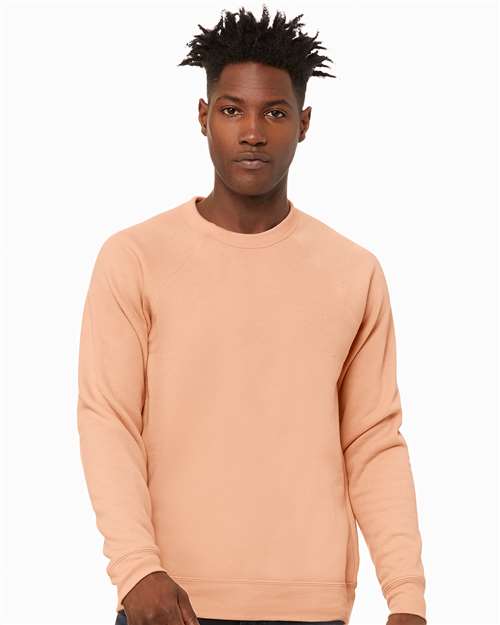 Load image into Gallery viewer, Unisex Sponge Fleece Raglan Crewneck Sweatshirt — product photo 39