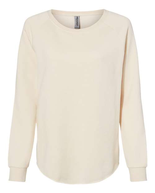 Load image into Gallery viewer, Women's California Wave Wash Crewneck Sweatshirt - Bone