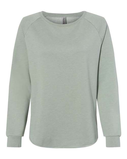 Load image into Gallery viewer, Women's California Wave Wash Crewneck Sweatshirt - Sage