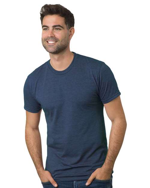 Load image into Gallery viewer, Unisex USA-Made Triblend T-Shirt - Tri Steel Blue