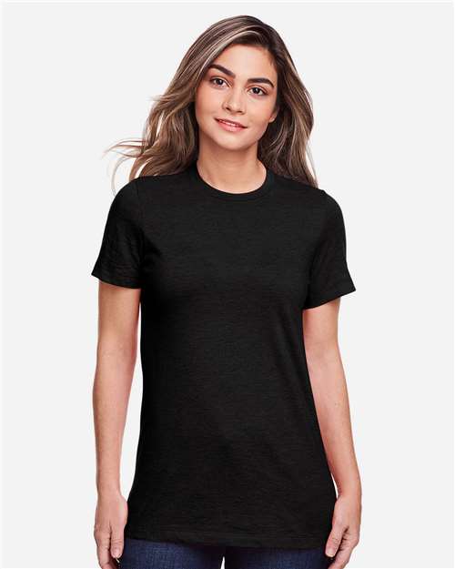 Load image into Gallery viewer, Women's Softstyle® CVC T-Shirt — product photo 5