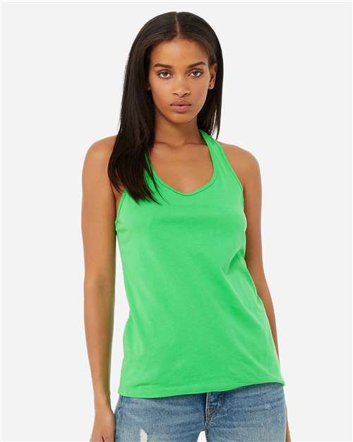 Load image into Gallery viewer, Women's Jersey Racerback Tank — product photo 13