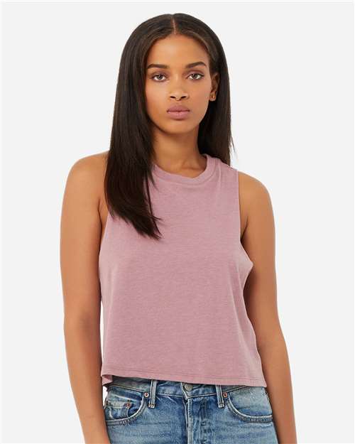Load image into Gallery viewer, Women's Racerback Crop Tank — product photo 12