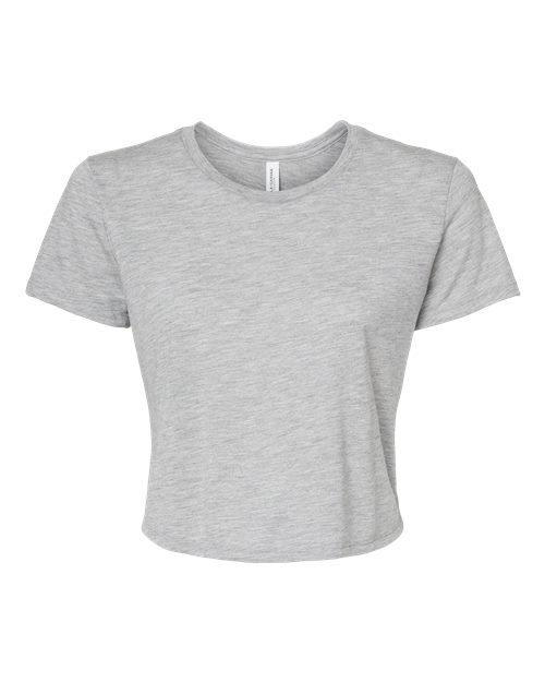 Load image into Gallery viewer, Women’s Flowy Crop Tee — product photo 1