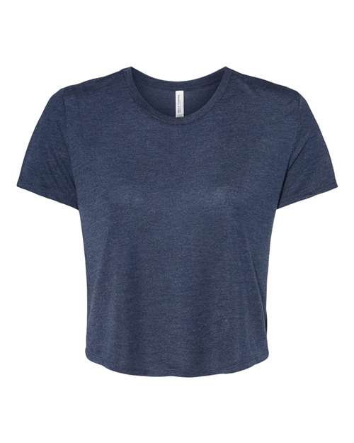 Load image into Gallery viewer, Women’s Flowy Crop Tee — product photo 6